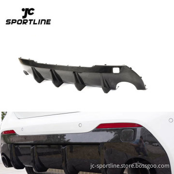 Carbon Fiber F40 Rear Bumper Lip Spoiler for BMW 1 Series 2020-2022
